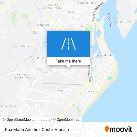 Rua Maria Adolfina Costa map