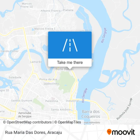 Rua Maria Das Dores map