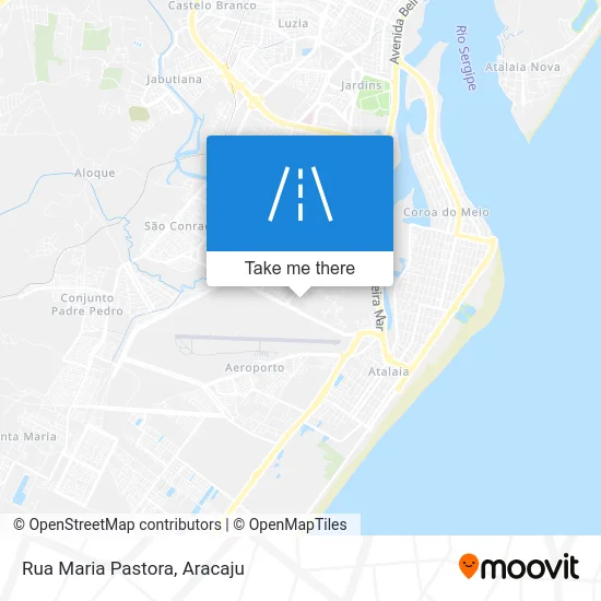 Rua Maria Pastora map