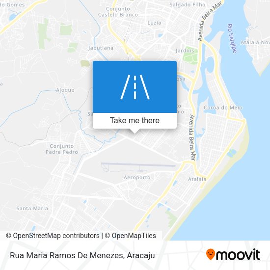 Rua Maria Ramos De Menezes map
