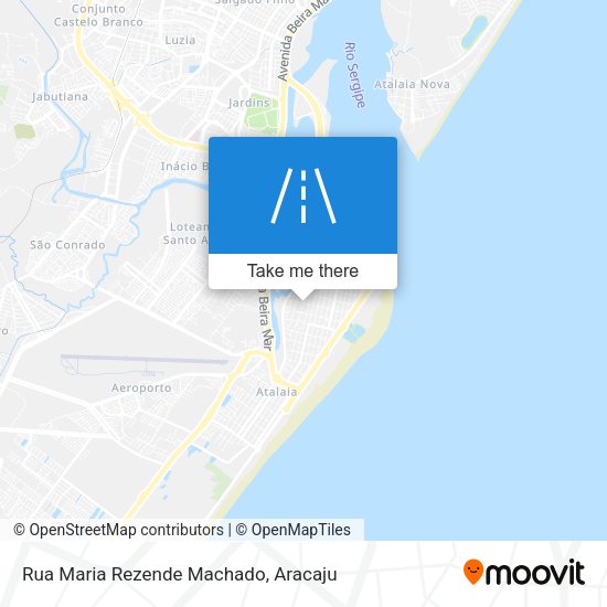 Rua Maria Rezende Machado map