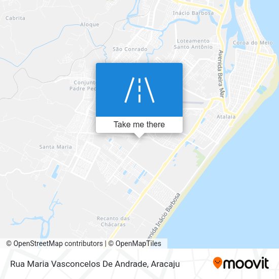 Rua Maria Vasconcelos De Andrade map