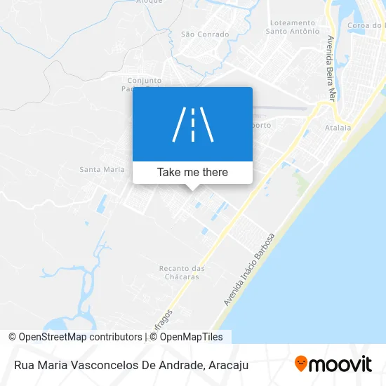 Rua Maria Vasconcelos De Andrade map