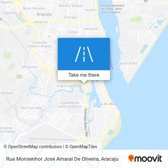 Rua Monsenhor José Amaral De Oliveira map