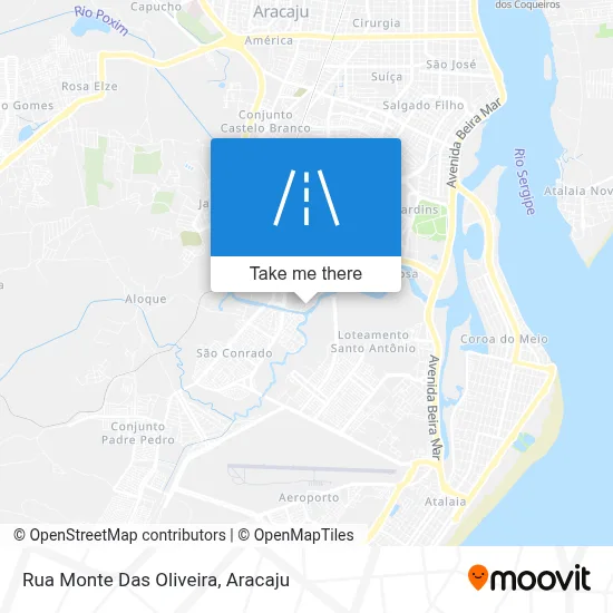 Rua Monte Das Oliveira map