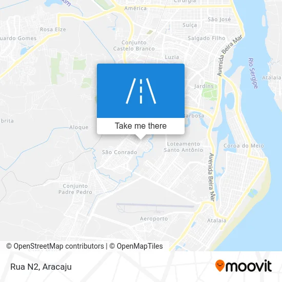 Rua N2 map