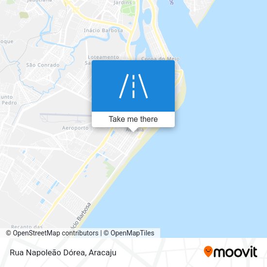 Rua Napoleão Dórea map
