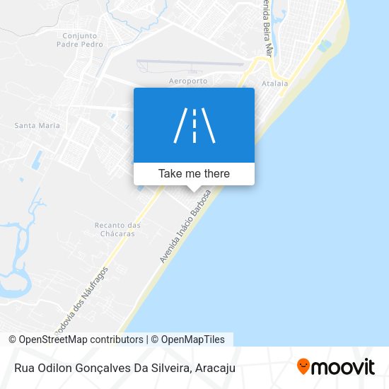Rua Odilon Gonçalves Da Silveira map
