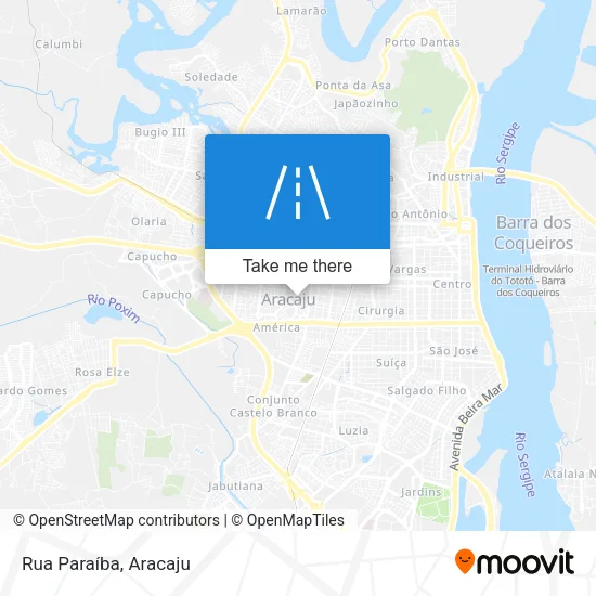 Rua Paraíba map
