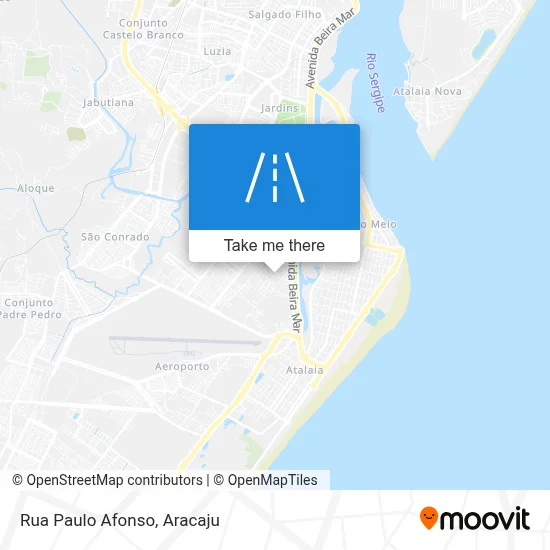 Rua Paulo Afonso map