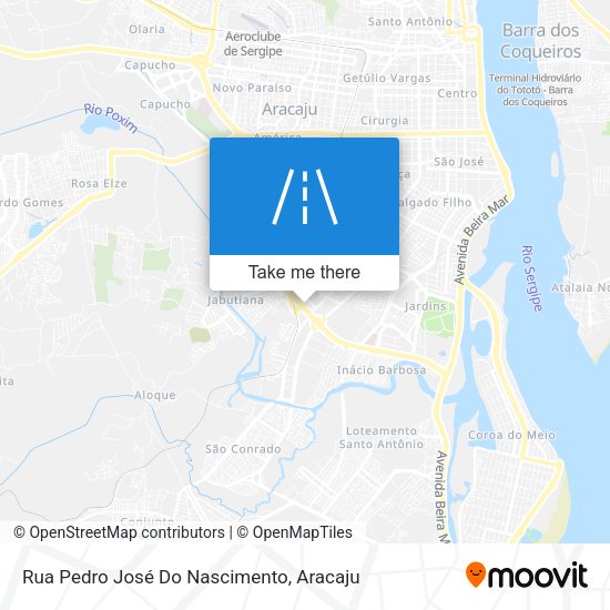 Rua Pedro José Do Nascimento map