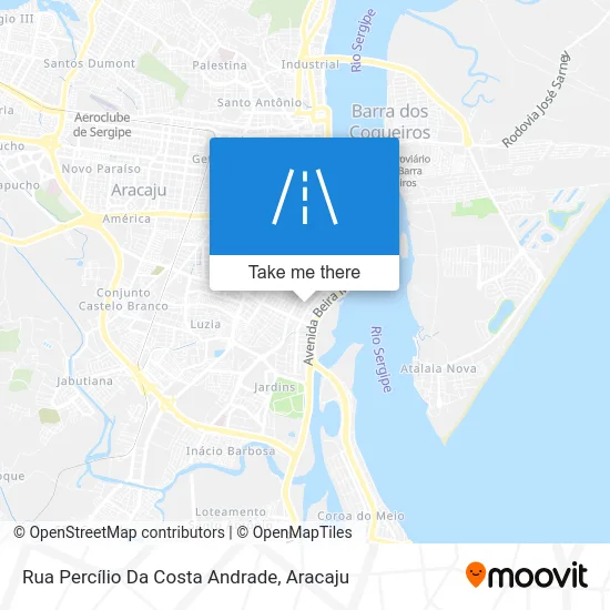 Rua Percílio Da Costa Andrade map