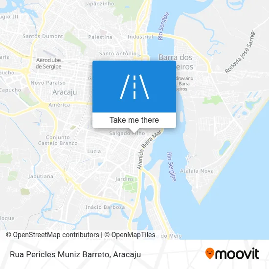 Rua Pericles Muniz Barreto map