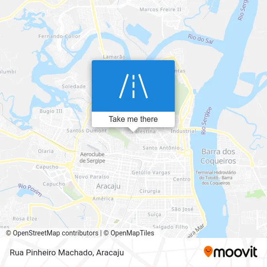 Rua Pinheiro Machado map