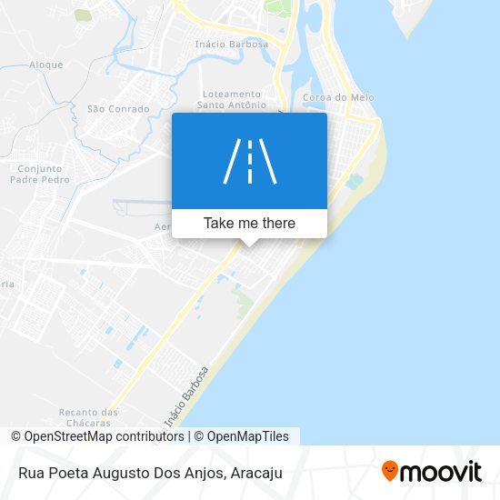 Rua Poeta Augusto Dos Anjos map