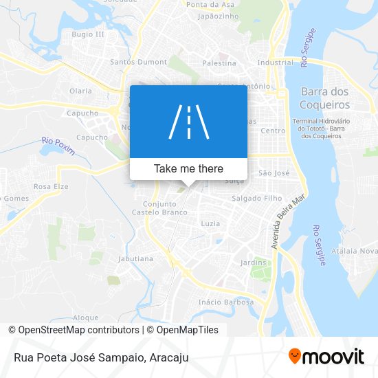 Rua Poeta José Sampaio map