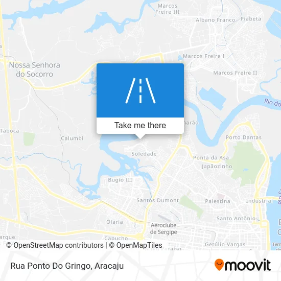 Rua Ponto Do Gringo map