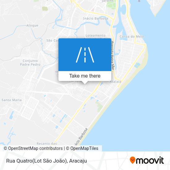 Rua Quatro(Lot São João) map