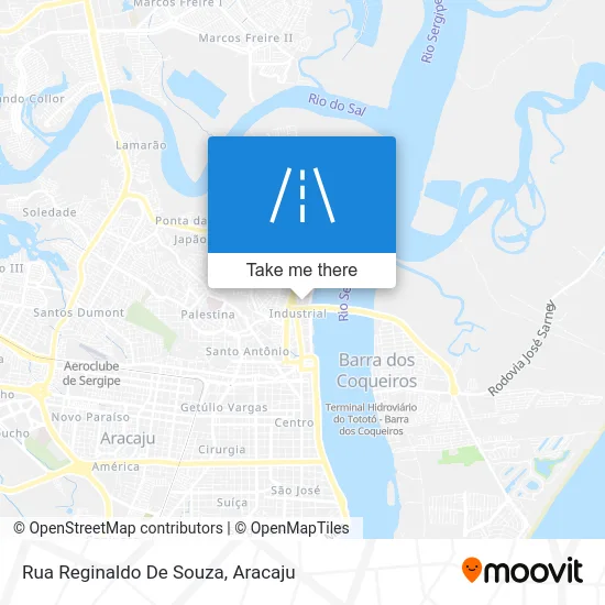 Rua Reginaldo De Souza map