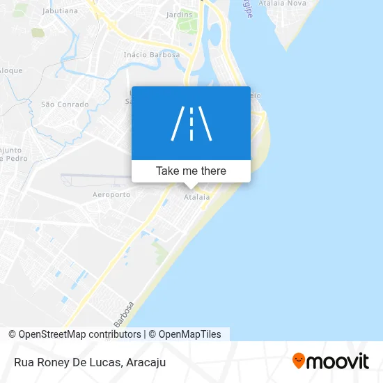Rua Roney De Lucas map