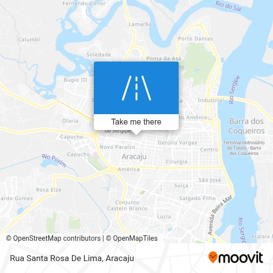 Rua Santa Rosa De Lima map