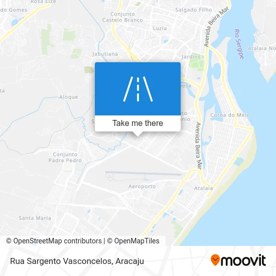 Rua Sargento Vasconcelos map