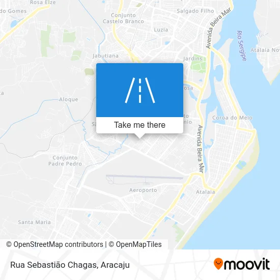 Rua Sebastião Chagas map