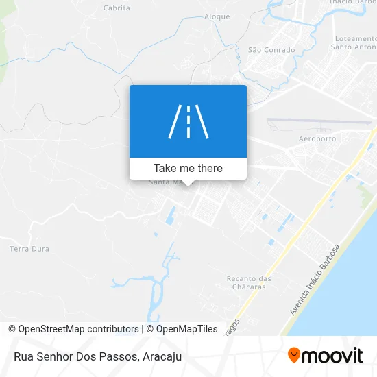 Rua Senhor Dos Passos map