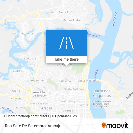 Rua Sete De Setembro map