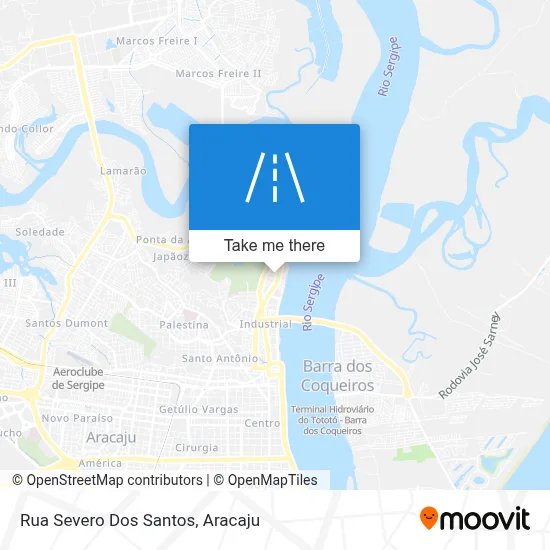 Rua Severo Dos Santos map