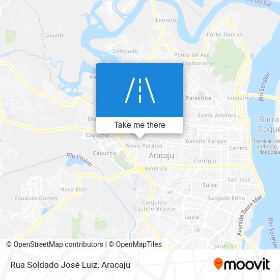 Rua Soldado José Luiz map