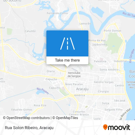 Rua Solon Ribeiro map