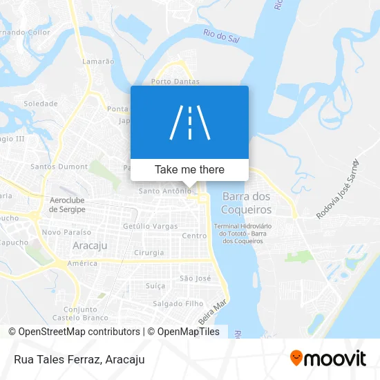 Rua Tales Ferraz map