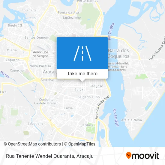 Rua Tenente Wendel Quaranta map