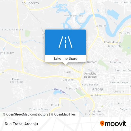 Rua Treze map