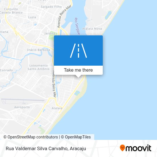 Rua Valdemar Silva Carvalho map