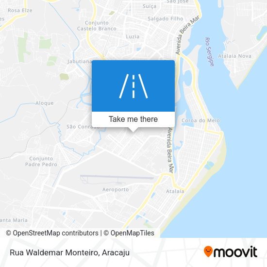 Rua Waldemar Monteiro map