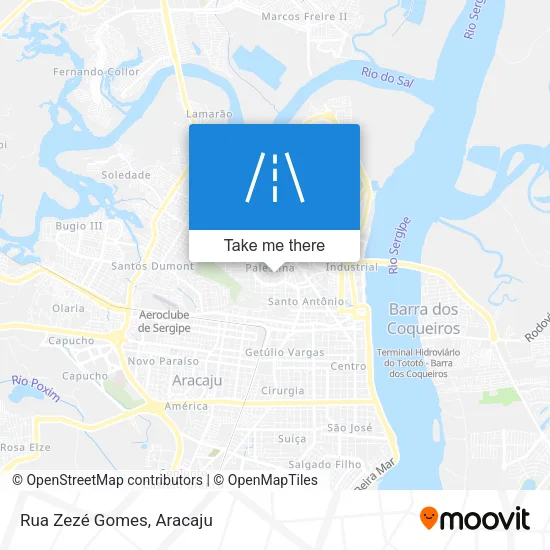 Rua Zezé Gomes map