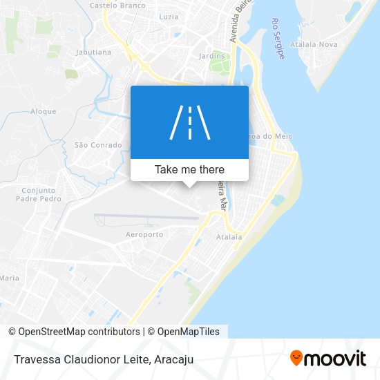 Travessa Claudionor Leite map