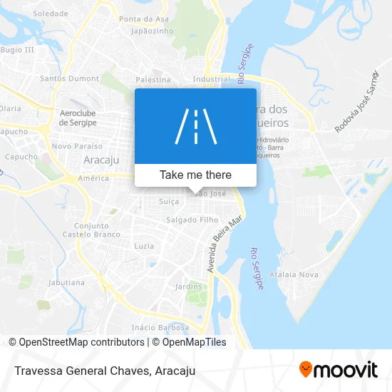 Travessa General Chaves map