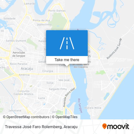 Travessa José Faro Rolemberg map