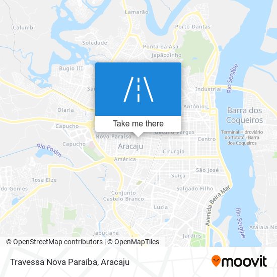 Travessa Nova Paraíba map