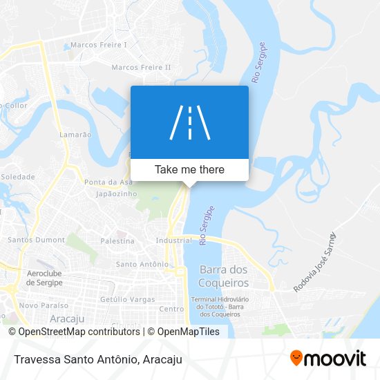 Travessa Santo Antônio map