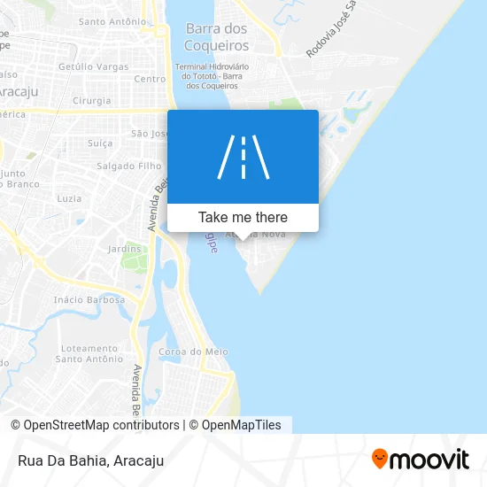 Rua Da Bahia map