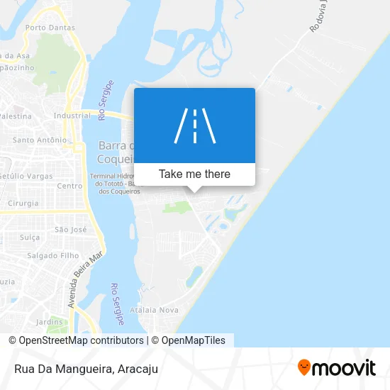 Rua Da Mangueira map
