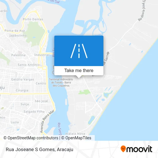 Rua Joseane S Gomes map