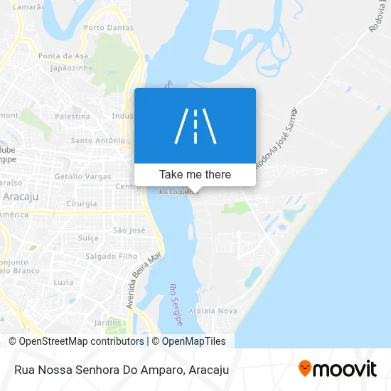 Rua Nossa Senhora Do Amparo map