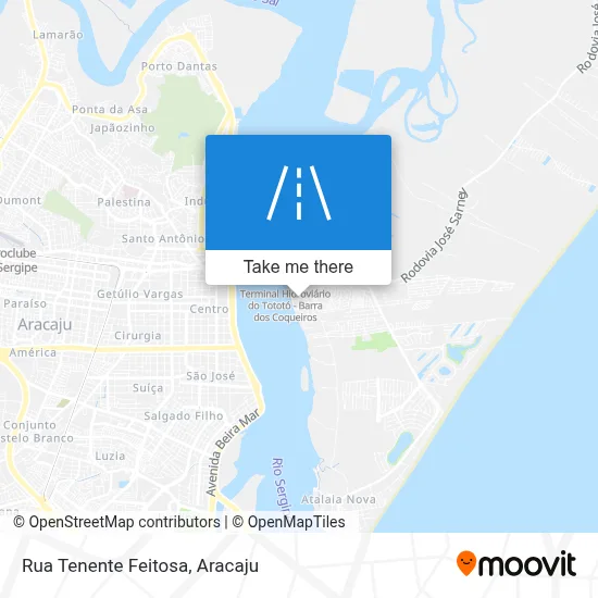 Rua Tenente Feitosa map