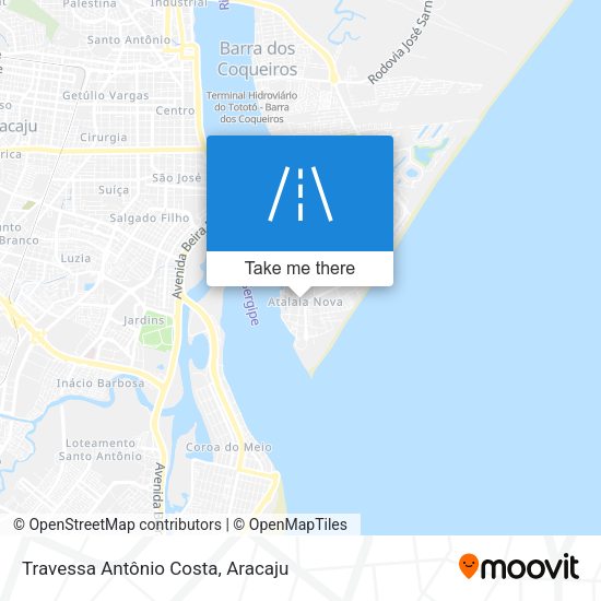 Travessa Antônio Costa map