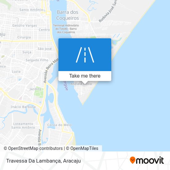 Travessa Da Lambança map